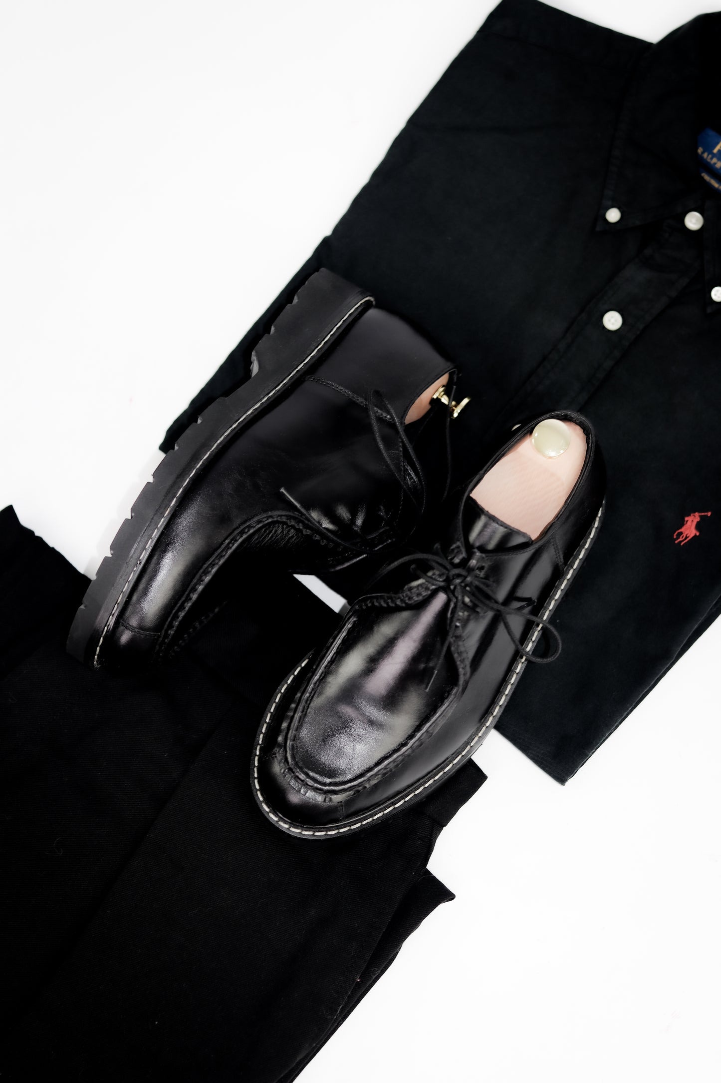 DERBY SHOES V2 in BLACK