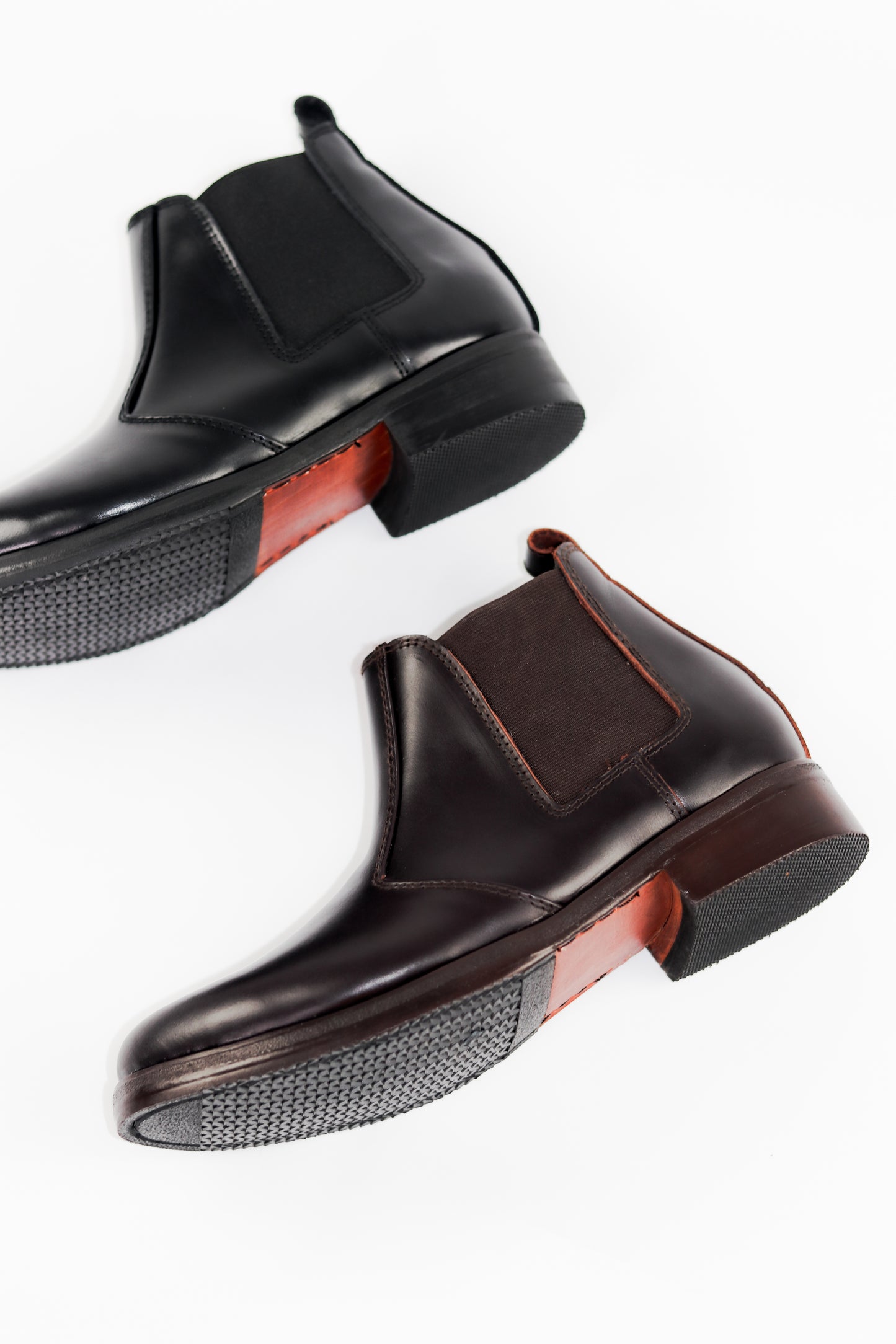 Antoine Chelsea Boots in Dark Brown