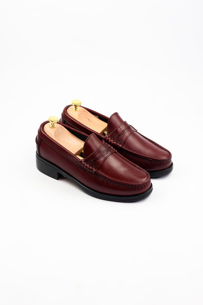 (READY TO SHIP) J.M. PENNY LOAFERS CHERRY RED