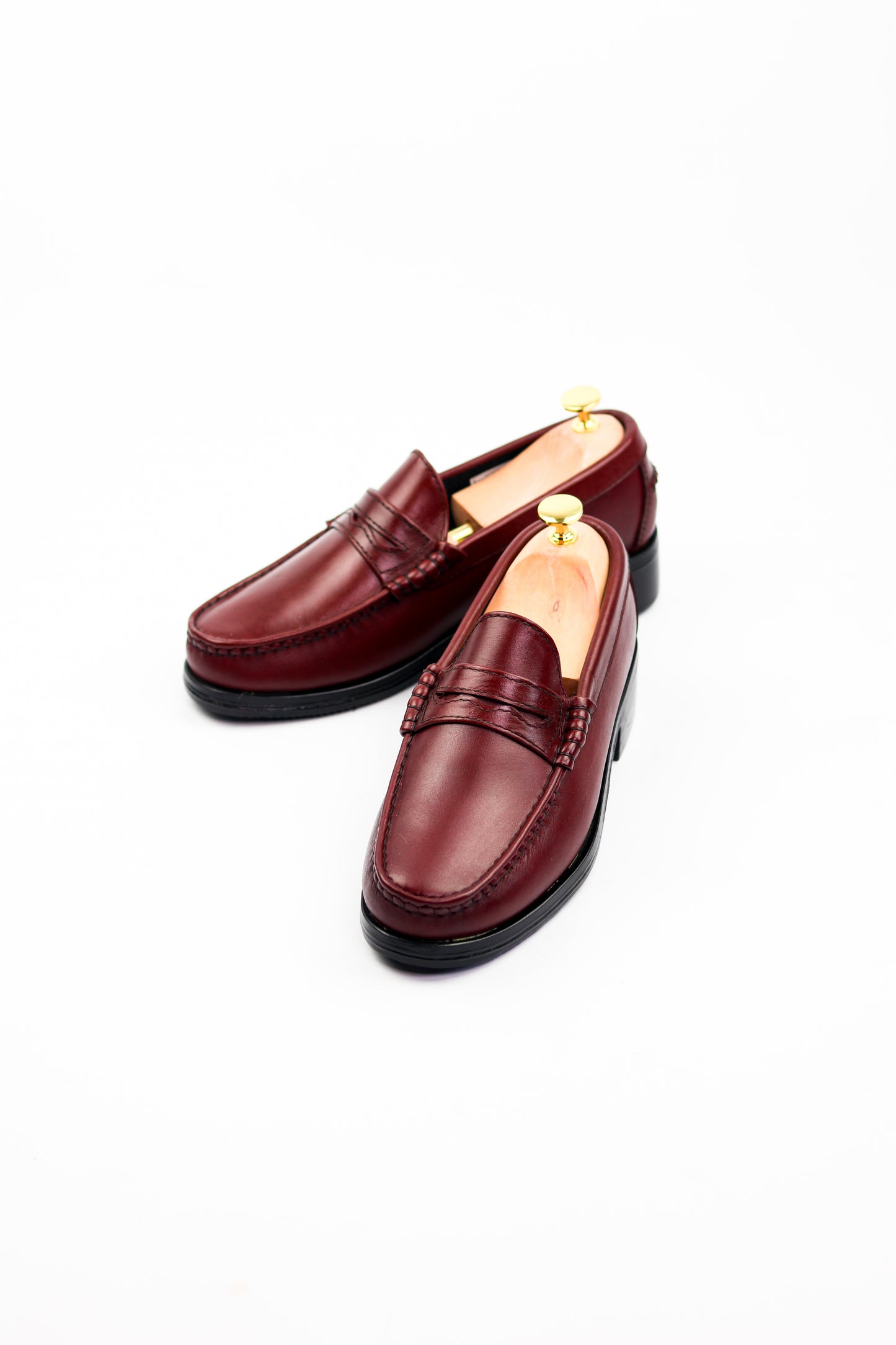 (READY TO SHIP) J.M. PENNY LOAFERS CHERRY RED