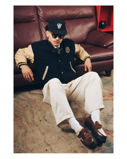 “La Vache” Cow Print & Dark Brown Leather Penny Loafers