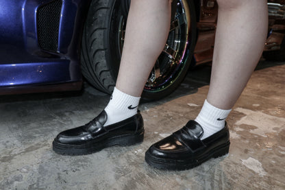 Niccolò Penny Loafers in Black
