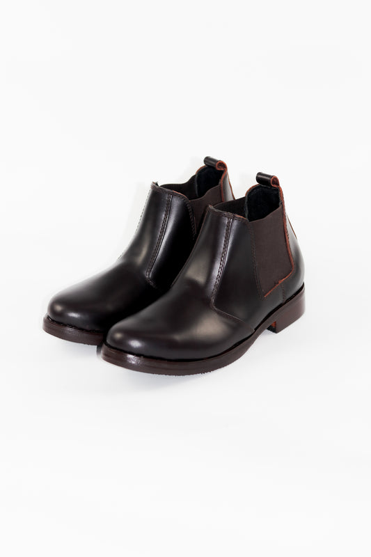 Antoine Chelsea Boots in Dark Brown