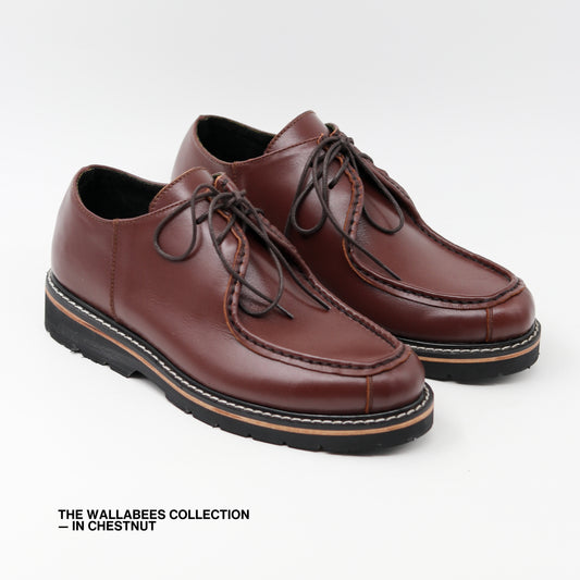 GRANDEUR WALLABEES CHESTNUT