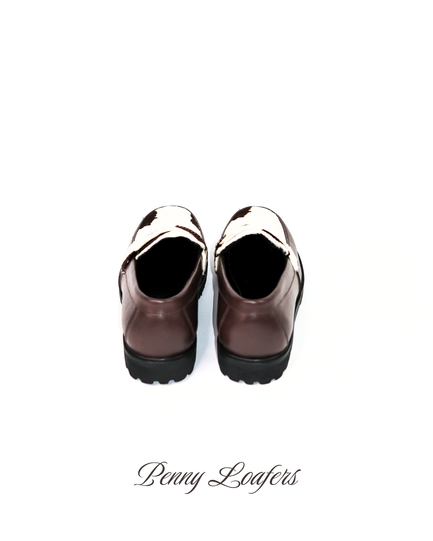 (Ready to Ship) “La Vache” Cow + Leather