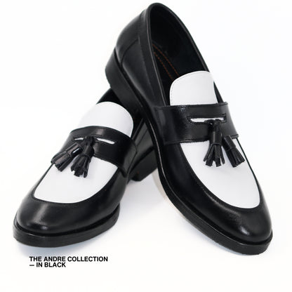 Andre Two Tone Tassel Loafers