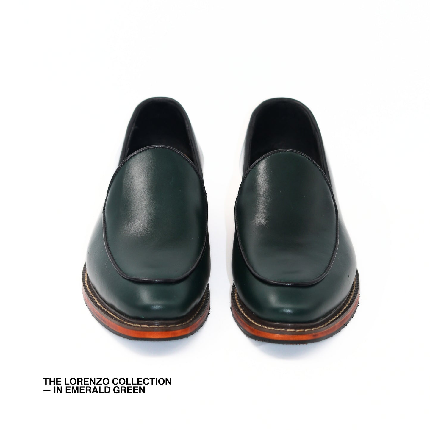 Lorenzo Venetian Loafers in Emerald Green