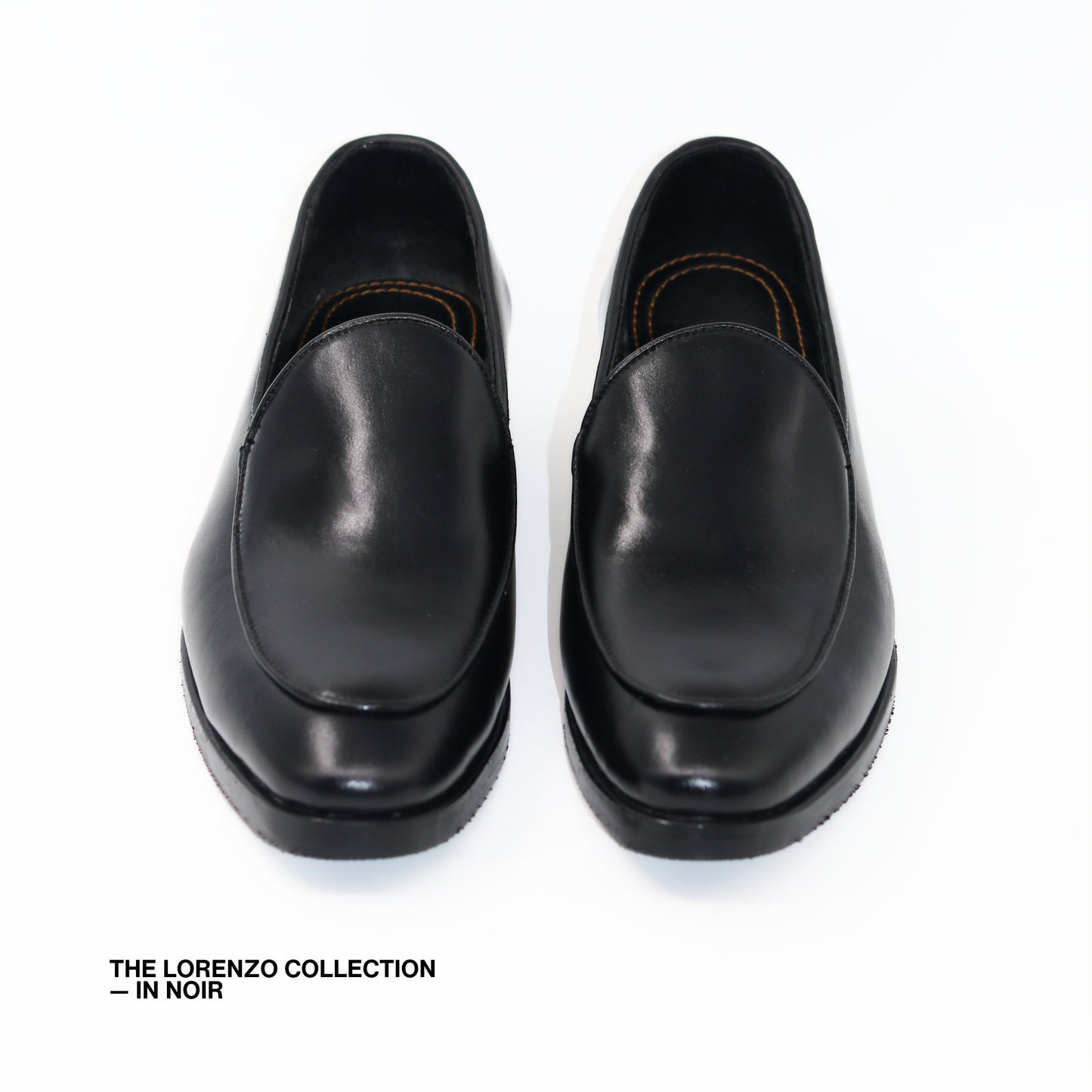 Lorenzo Venetian Loafers in Noir