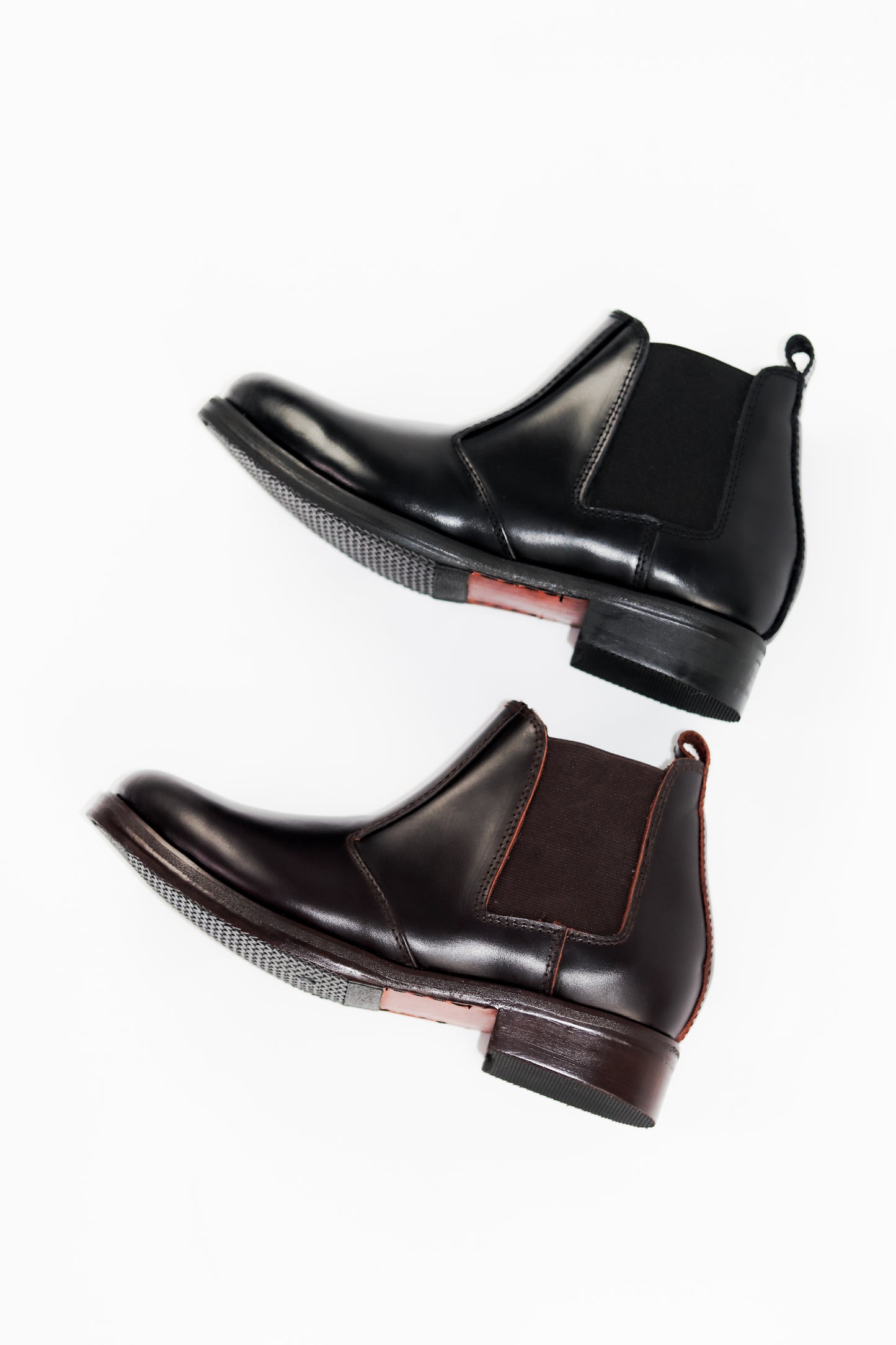 Antoine Chelsea Boots in Dark Brown