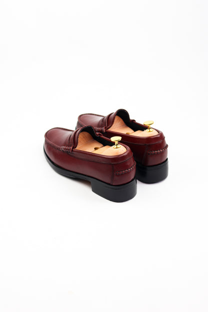 (READY TO SHIP) J.M. PENNY LOAFERS CHERRY RED