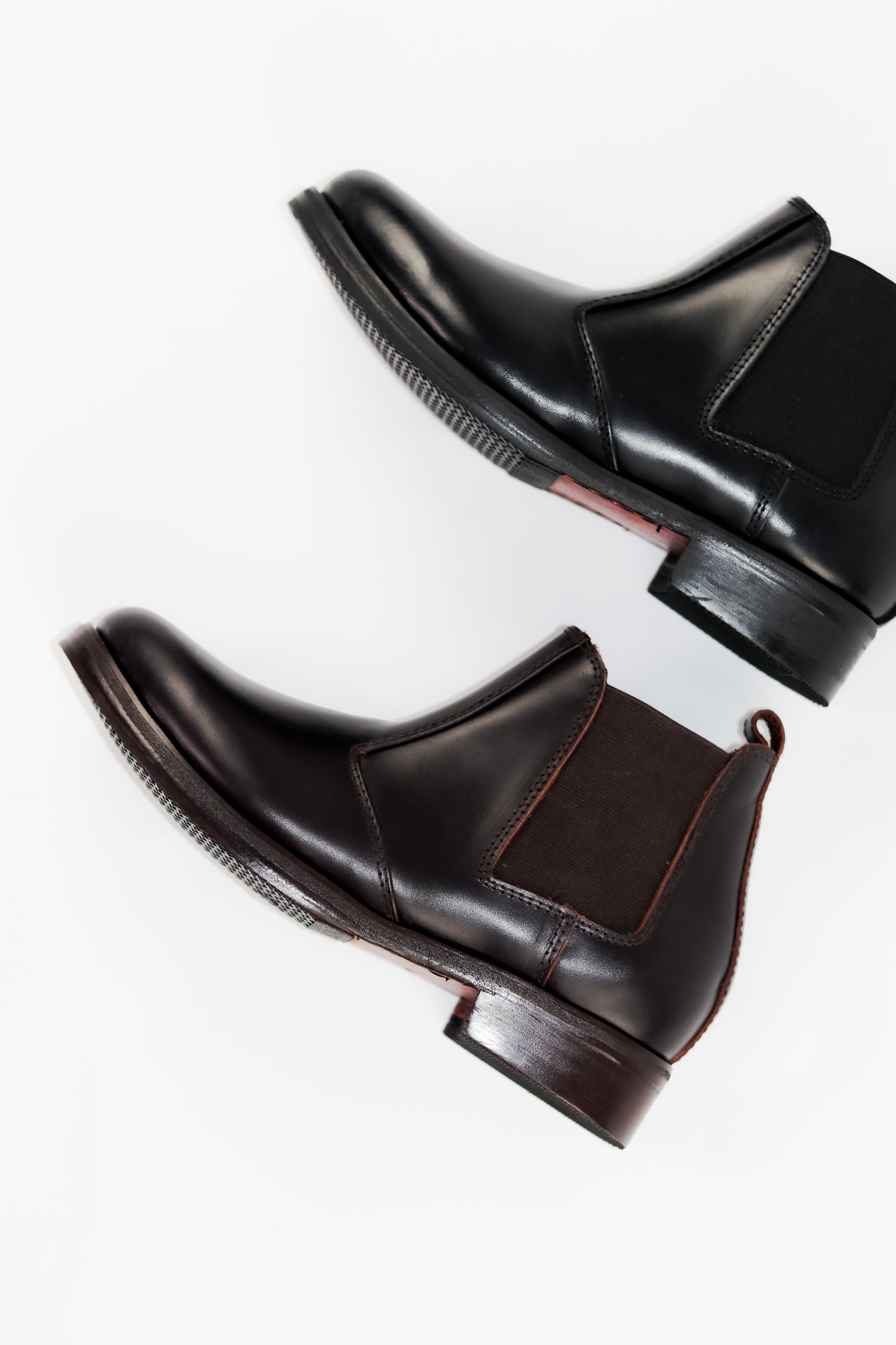 Antoine Chelsea Boots in Dark Brown