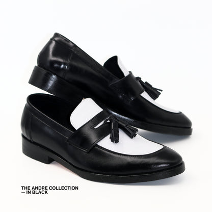 Andre Two Tone Tassel Loafers