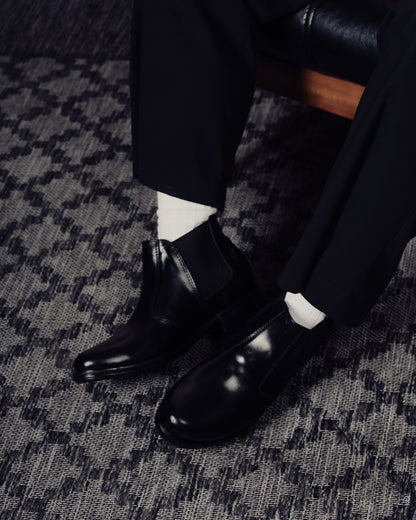 ANTOINE CHELSEA BOOTS IN BLACK