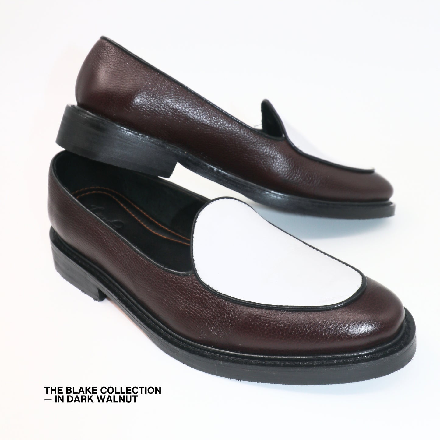 Blake Belgian Loafers in Dark Walnut